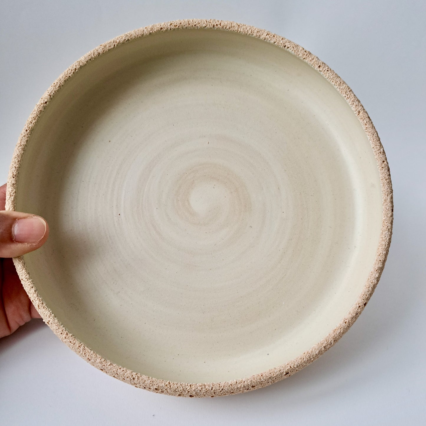 Moon bowl white