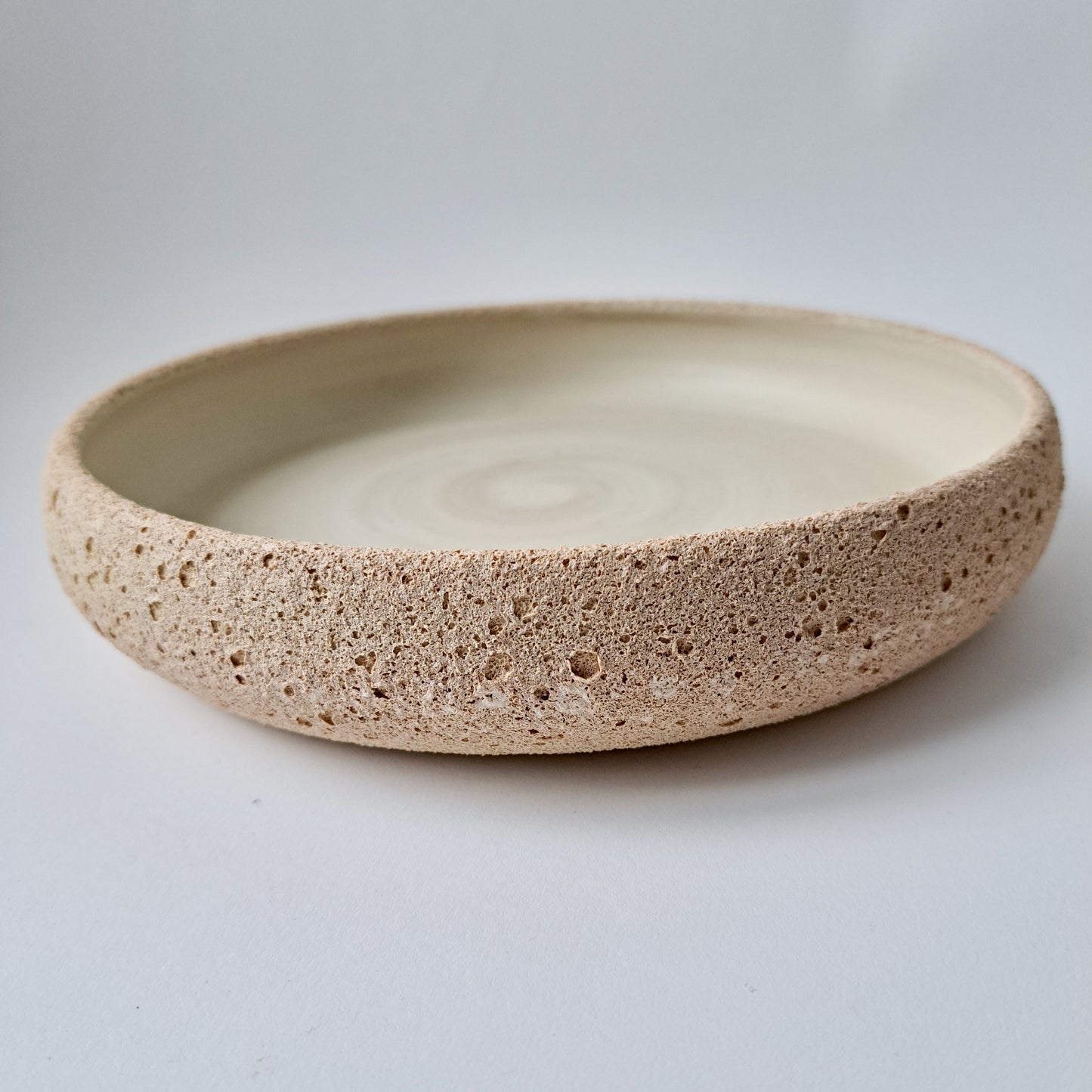 Moon bowl white